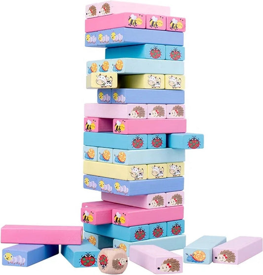 JENGA-Jenga blokken -New Toys Torenspel Houten Stapeltoren - stapel spel - vallende toren_Stack High blocks_wood toys