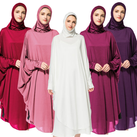 KanDam-Women Muslim Hijab Abaya Prayer Dress