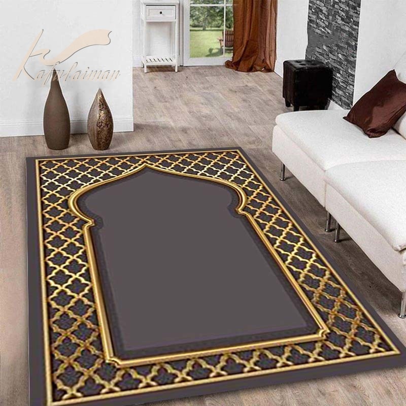 KanDam-Prayer Rug for Muslim Carpet Large Rug  Anti-Skid Area
