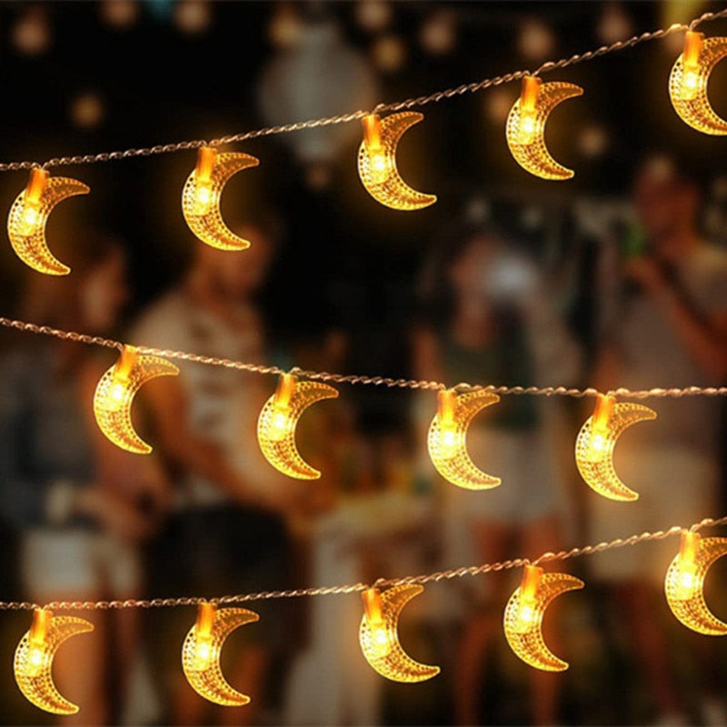 KanDam-LED Muslim Lights Moon Star ramadan 2023