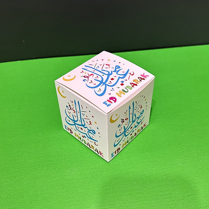 KanDam-5/10Pcs EID Mubarak Candy Gift Box 2023